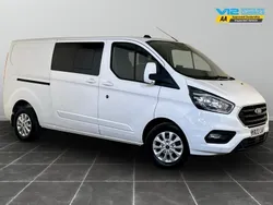 White Used 2022 Ford Transit Custom Limited Van | £19,295 (Good price)