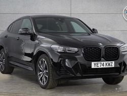 Black sapphire Used 2024 BMW X4 M Sport SUV | £43,393 (Fair price)