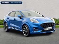 Blue Used 2022 Ford Puma ST-Line X Hatchback | £16,499