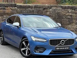 Blue Used 2018 Volvo S90 R-Design Sedan | £13,995 (Fair price)