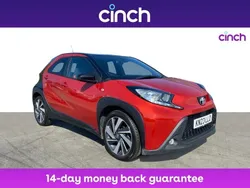 Red Used 2023 Toyota Aygo Hatchback | £11,699 (Fair price)