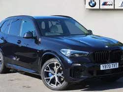Black Used 2020 BMW X5 M Sport SUV | £41,490 (Expensive)