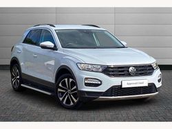 White Used 2021 VW T-Roc United SUV | £17,650 (Fair price)
