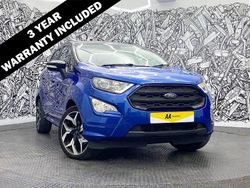 Blue Used 2020 Ford Ecosport ST-Line SUV | £8,595 (Fair price)