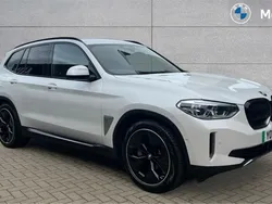 White Used 2021 BMW iX3 Comfort Edition SUV | £28,482 (Fair price)