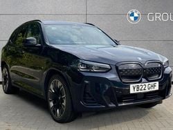 Black Used 2022 BMW iX3 M Sport SUV | £29,895 (Fair price)