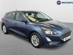 Blue Used 2019 Ford Focus Titanium Hatchback | £10,999 (Fair price)