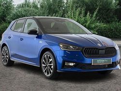Race blue Used 2025 Skoda Fabia Monte Carlo Hatchback | £21,990 (A bit pricey)