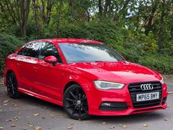 Red Used 2016 Audi A3 S-Line Sedan | £6,995 (Expensive)