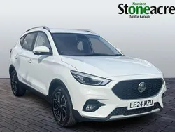 White Used 2024 MG ZS Exclusive Sedan | £15,973 (Fair price)