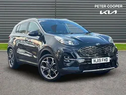 Black Used 2019 Kia Sportage GT-Line SUV | £15,991 (Fair price)