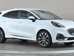 White Used 2022 Ford Puma ST-Line Hatchback | £16,498 (Fair price)