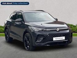 Grey New 2025 VW Tiguan R-line SUV | £48,777 (Expensive)