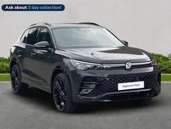 Grey New 2025 VW Tiguan R-line SUV | £48,777 (Expensive)
