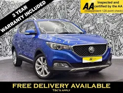 Blue Used 2020 MG ZS Excite Sedan | £12,995 (Fair price)