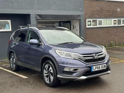 Blue Used 2016 Honda CR-V EX SUV | £8,795 (Fair price)