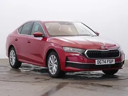 Velvet red metallic Used 2024 Skoda Octavia SE L Hatchback | £26,995