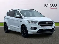 White Used 2018 Ford Kuga ST-Line X SUV | £14,844 (Fair price)