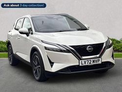 White Used 2022 Nissan Qashqai Tekna SUV | £21,799 (A bit pricey)