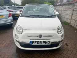 White Used 2009 Fiat 500 Lounge Hatchback | £2,395 (Good price)