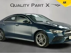 Blue Used 2022 Mercedes CLA250e AMG Line Premium Sedan | £17,700 (Fair price)