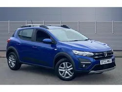Blue Used 2022 Dacia Sandero Comfort Hatchback | £12,816 (Fair price)