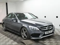 Grey Used 2016 Mercedes C220 AMG line Sedan | £14,495 (A bit pricey)