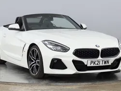 White Used 2021 BMW Z4 M Sport | £31,484 (Fair price)