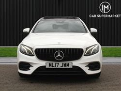 White Used 2017 Mercedes E220 AMG line Estate | £16,585 (Expensive)