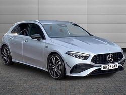 Silver Used 2025 Mercedes A35 AMG Edition Hatchback | £37,050