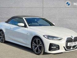 White Used 2021 BMW 420 M Sport Cabriolet | £30,886 (A bit pricey)
