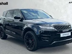 Black Used 2021 Land Rover Range Rover evoque SE Dynamic SUV | £27,549 (Fair price)