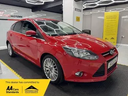 Red Used 2013 Ford Focus Zetec Hatchback | £2,490 (Good price)