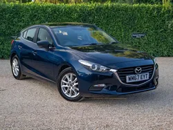 Blue Used 2018 Mazda 3 Hatchback | £7,500 (Good price)