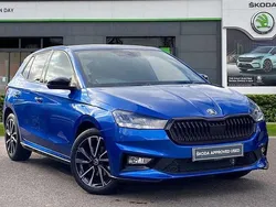 Race blue metallic Used 2024 Skoda Fabia Monte Carlo Hatchback | £18,599 (Fair price)
