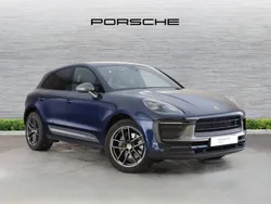 Night blue metallic Used 2022 Porsche Macan SUV | £51,900 (A bit pricey)
