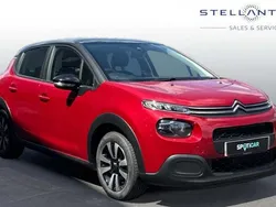 Red Used 2018 Citroën C3 Feel Hatchback | £7,725 (Fair price)