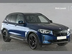 Blue Used 2021 BMW iX3 Comfort Edition SUV | £29,500 (Fair price)