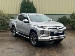 Silver Used 2019 Mitsubishi L200 Warrior Pickup | £16,900 (Fair price)