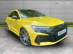 Yellow Used 2025 Audi RS3 Comfort Hatchback | £64,990 (Expensive)