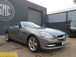 Silver Used 2012 Mercedes SLK200 Cabriolet | £8,000 (Fair price)