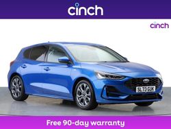 Blue Used 2024 Ford Focus ST-Line Hatchback | £15,149 (Fair price)