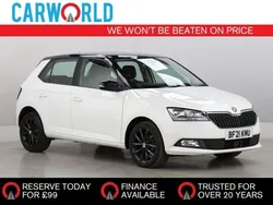 White Used 2021 Skoda Fabia Colour Edition Hatchback | £8,990 (Good price)