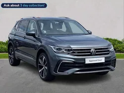 Grey Used 2024 VW Tiguan Allspace R-line SUV | £31,849 (A bit pricey)