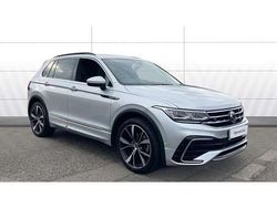 Silver Used 2022 VW Tiguan R-line SUV | £27,223 (Fair price)