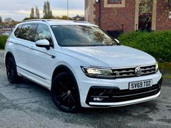 White Used 2019 VW Tiguan Allspace R-line SUV | £17,995 (Good price)