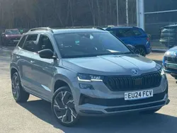 Grey Used 2024 Skoda Karoq SportLine SUV | £30,995 (Fair price)