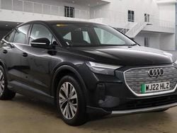 Black Used 2022 Audi Q4 Sportback e-tron Sport SUV | £19,499