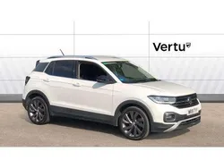 White Used 2019 VW T-Cross Edition SUV | £15,759 (Fair price)