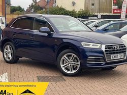 Blue Used 2017 Audi Q5 S-Line SUV | £17,149 (Fair price)